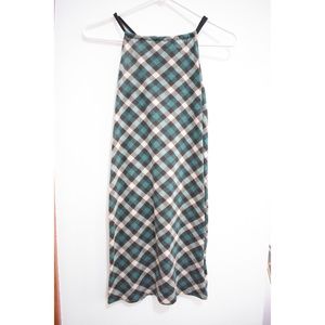 Mini green patterned top